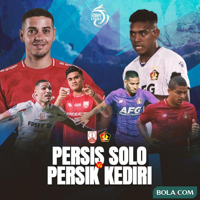 BRI Liga 1 - Duel Antarlini - Persis Solo Vs Persik Kediri