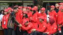 Presiden Joko Widodo melepas kontingen Indonesia untuk Asian Para Games 2018. Acara pelepasan digelar di halaman tengah Istana Merdeka pada Selasa, 2 Oktober 2018. (Kris - Biro Pers Setpres)
