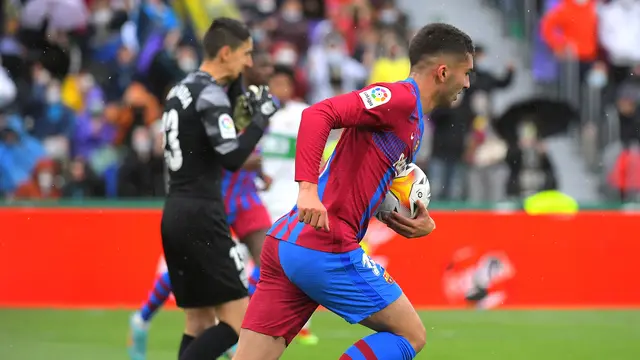 Ferran Torres - Barcelona - Liga Spanyol - 6 Maret 2022