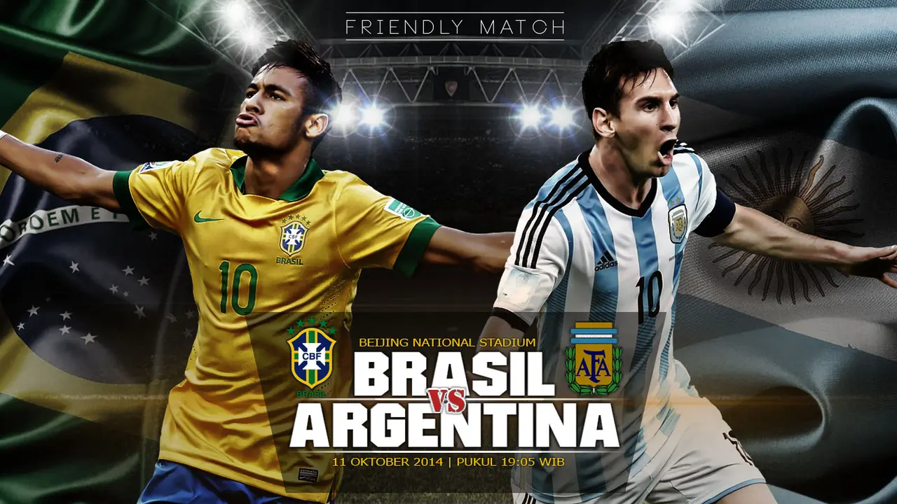 Neymar dan Lionel Messi