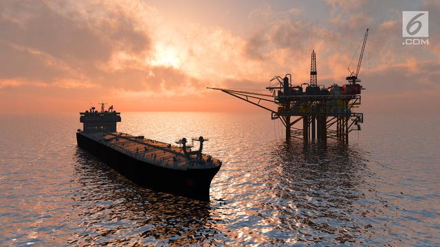 Ilustrasi tambang migas