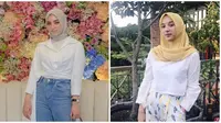 Penampilan Dinan Fajrina Istri Doni Salmanan. (Sumber: Instagram/dinanfajrina)