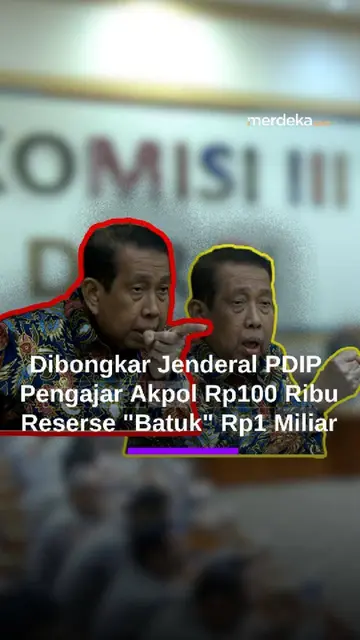 Miris DPR Ungkap Gaji Polisi Pengajar Akpol Rp100 Ribu: Di Reserse Sekali Batuk Rp1 Miliar