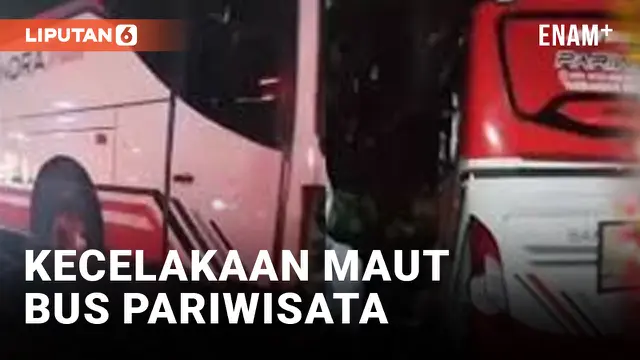 VIDEO: Bus Pariwisata Tabrak Belasan Kendaraan di Kota Batu, 4 Orang Tewas