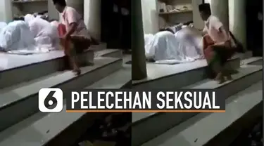 Pelaku dan perekam justru tertawa atas aksinya.