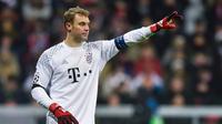 Kiper Bayern Munchen asal Jerman, Manuel Neuer. (AFP/Gunter Schiffmann)