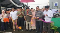 Wali Kota Depok, Mohammad Idris mengaku keseleo lidah saat mengatakan memberi dukungan kepada Imam Budi Hartono menjadi calon Wali Kota Depok pada Pilkada 2024. (Dicky Agung Prihanto).