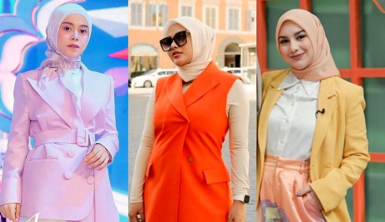 Mulai dari Lesti Kejora hingga Irish Bella, berikut potret mereka dengan mix and match blazer hijab yang bisa jadi inspirasi.