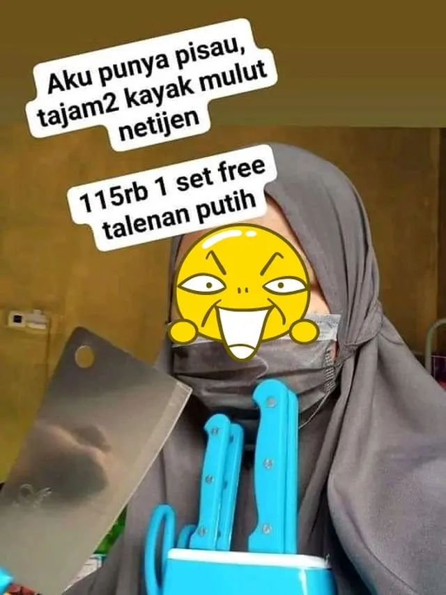 6 Potret Kocak Cara Orang Jual Perabotan Rumah Ini Bikin Ketawa Geli