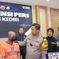 Nurohmad alias Tompel (25) diamankan polisi usai menyiram anak dan istrinya dengan air keras. (Istimewa)