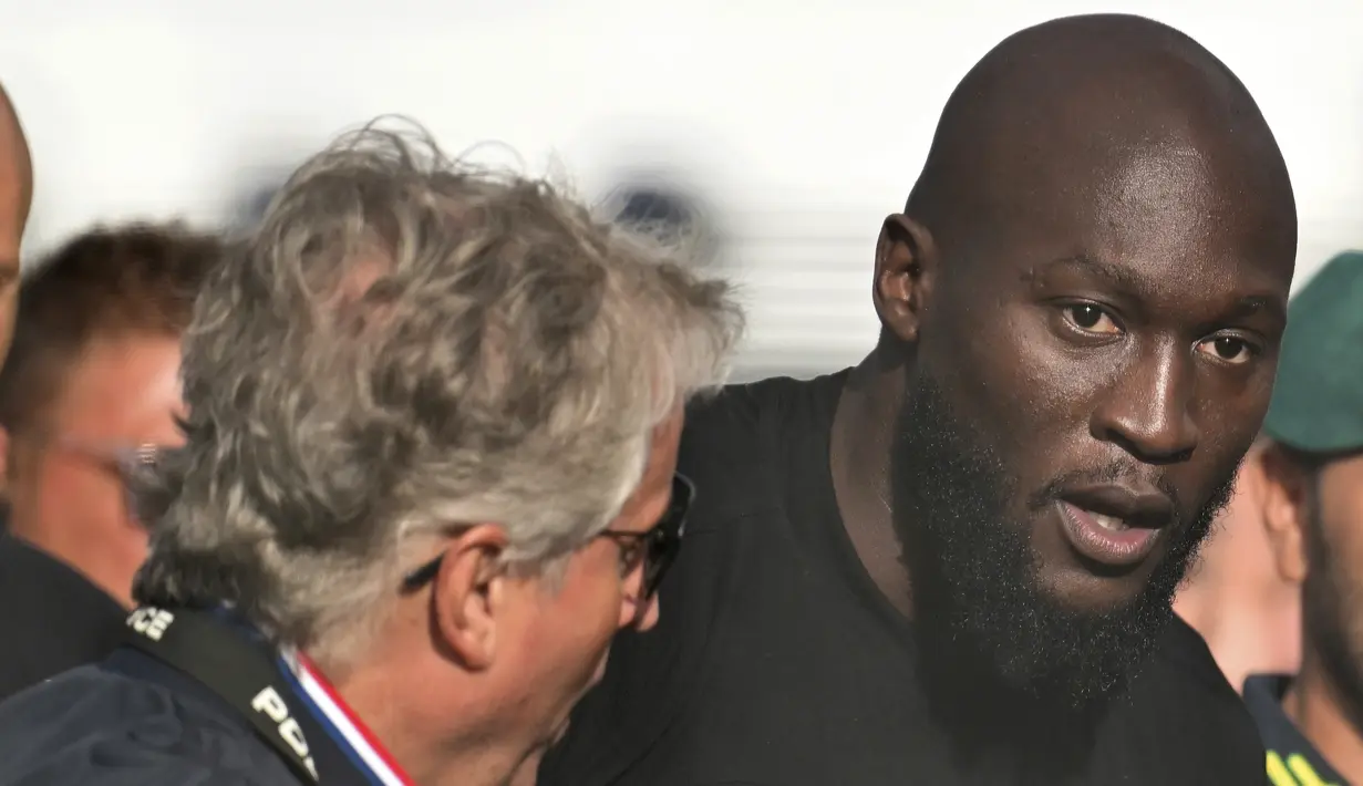 Seperti diberitakan sebelumnya, Roma dan Chelsea telah mencapai kata sepakat untuk transfer Lukaku. Roma akan meminjam Lukaku selama setahun. (Alfredo Falcone/LaPresse via AP)
