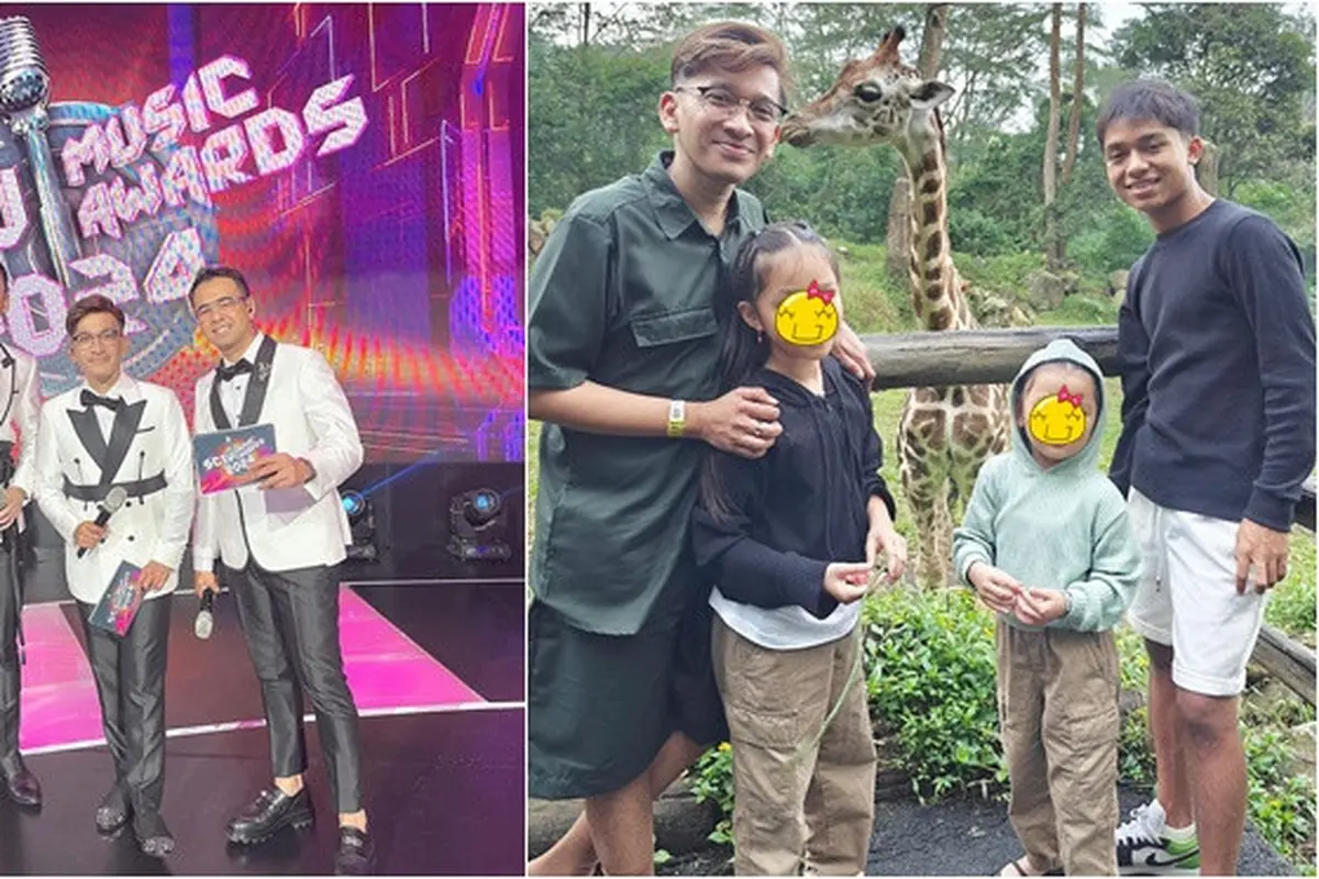 6 Potret Ruben Onsu Sebelum Dilarikan ke RS, Unggah Liburan Bareng Anak-Anak