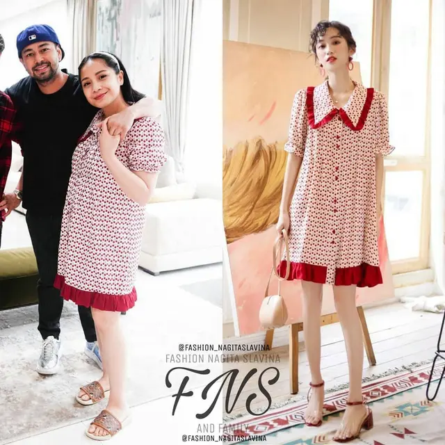 Outfit Nagita Slavina dengan harga di bawah Rp500.000