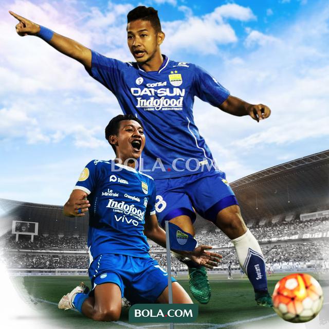 Persib Bandung - Beckham Putra dan Gian Zola