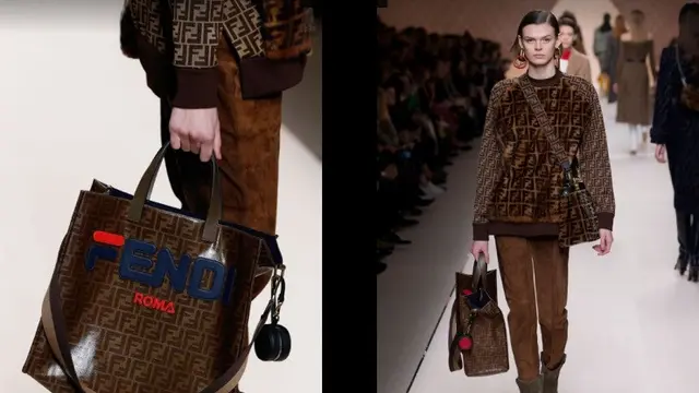 Tampilan Bergaya Urban di Runway Fendi FW 2018
