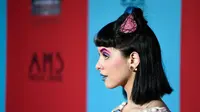 Melanie Martinez menghadiri Premier American Horror Story: Freak Show" di TCL Chinese Theatre, Hollywood, 5 October 2014. (AFP/Frazer Harrison)