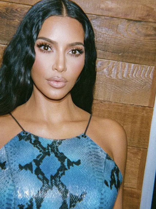 Kim Kardashian: Riasan cokelat/dok.Instagram Kim Kardashian