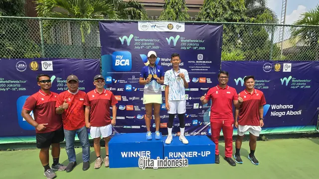 Petenis Indonesia Sapu Bersih ITF JITA Cup 2025 J30
