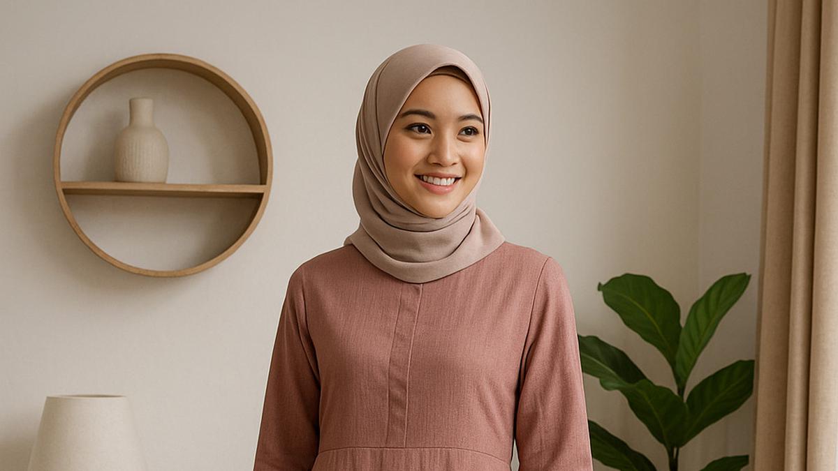 9 Model Gamis Katun yang Trendi 2025, Inspirasi Tampil Kekinian dan Anti Mati Gaya