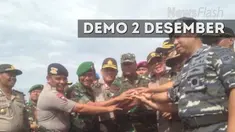 Polda Metro Jaya terus gelar pengamanan jelang demo 2 desember, apel gabungan digelar melibatkan seluruh unsur pengamanan.