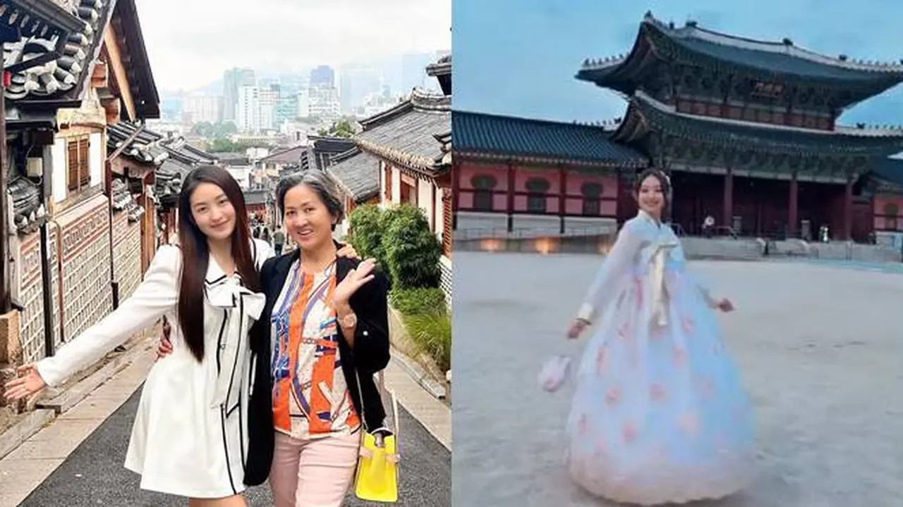Tampil Pakai Hanbok Ini 7 Potret Natasha Wilona Saat di Korea Selatan