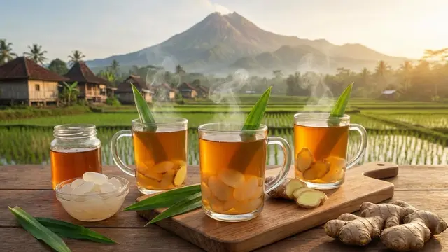 Kolang Kaling Campur Madu