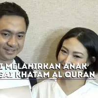 Ayu Dewi khatam Al Quran sebelum melahirkan anak keduanya, Muhammad Aqlan Ukasyah Datau.