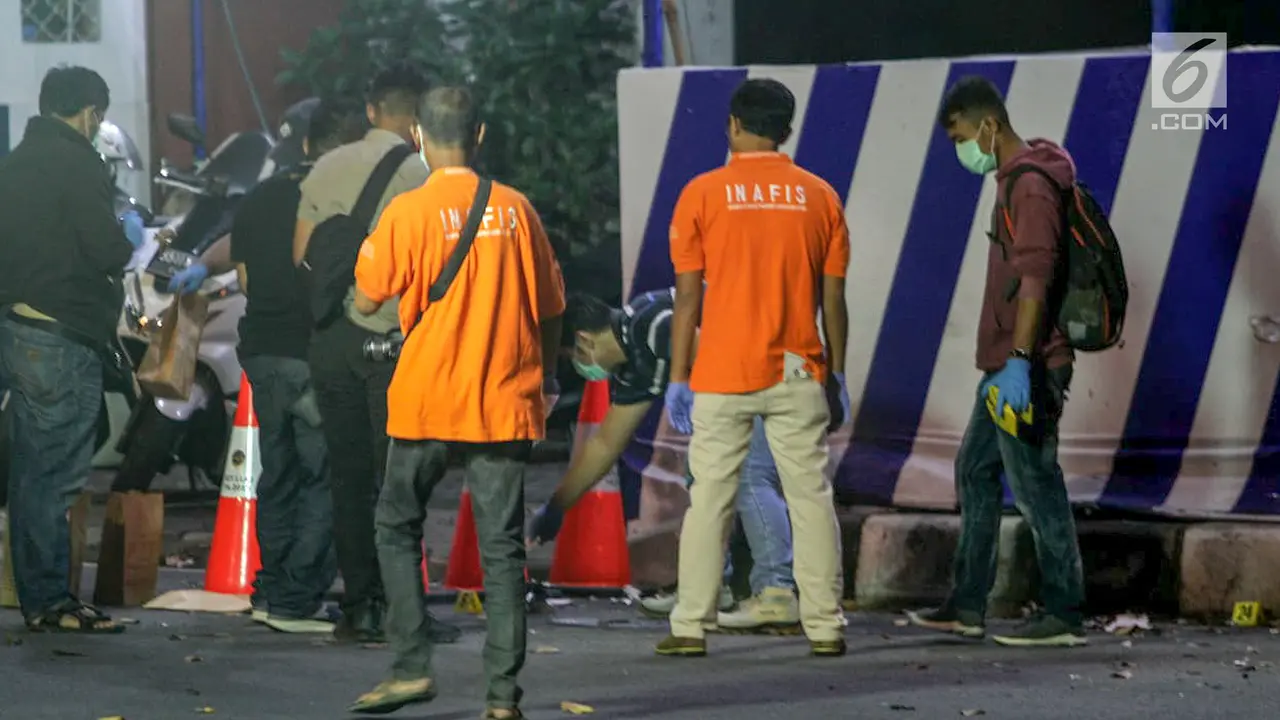 Bom Bunuh Diri Ledakan Pospol Kartasura, Polisi Gelar Olah TKP
