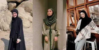 Gaya sederet artis berikut ini bisa kamu tiru untuk OOTD hijab yang stylish [@syifahadju @lestykejora @mommy_starla]