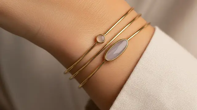 Model Gelang Emas Layer Tipis Minimalis Tren 2026