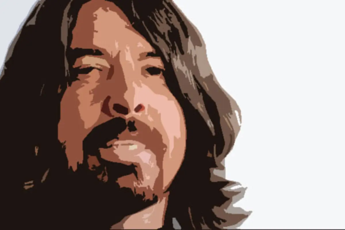 Ilustrasi Dave Grohl