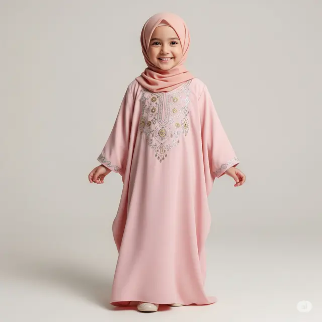 inspirasi model baju muslim anak TK