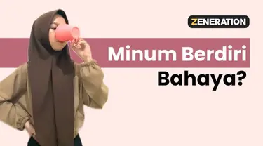 Beredar informasi tidak benar di media sosial dengan sebuah narasi; "Minum air dengan posisi duduk lebih sehat daripada minum air sambil berdiri. Minum air sambil berdiri salah satu penyebab batu ginjal." Mitos atau fakta?