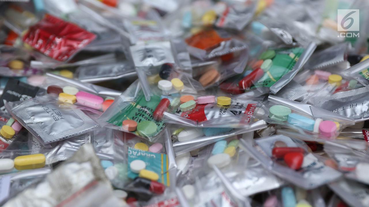 Puluhan Ribu Obat Keras Ilegal dan Kadaluwarsa Disita Polisi