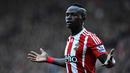 Pemain Southampton asal  Senegal, Sadio Mane cukup produktif sebagai pengumpan dengan jumlah  6 assists bersama timnya hingga pekan ke-25 Liga Premier Inggris. (AFP/Ben Stansall)