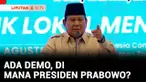 Saat massa buruh dan sejumlah elemen lainnya demo di Gedung DPR/MPR RI dan ricuh, dimanakah Presiden Prabowo Subianto? Berbarengan dengan demo di DPR, Presiden menghadiri pembukaan Pameran Asosiasi Pemerintah Kabupaten Seluruh Indonesia (APKASI) di T...