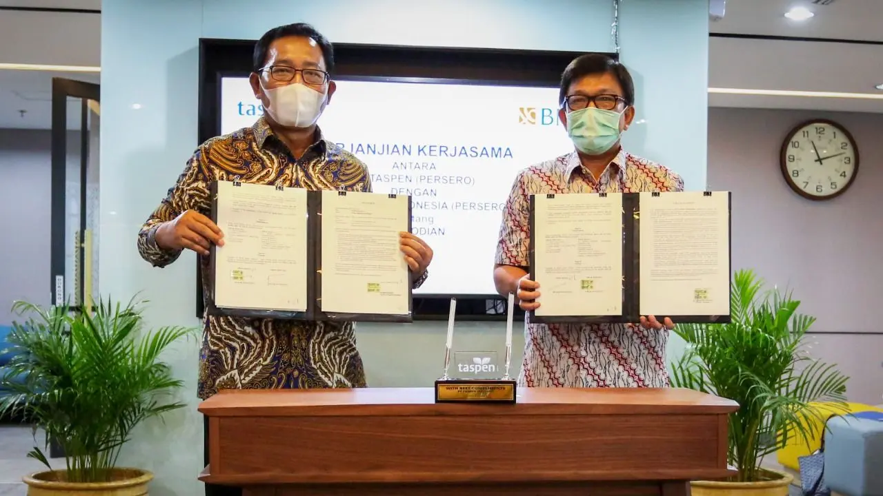 BNI mendapatkan kepercayaan menjadi pemberi jasa kustodian untuk mengelola asset-aset Taspen. (Dok BNI)