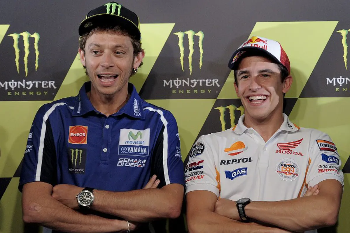 Valentino Rossi vs Marc Marquez