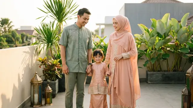 Tips Memilih Seragam Baju Lebaran yang Stylish dan Nyaman Dikenakan/Gemini AI