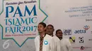 Para peserta berpartisipasi dalam acara PAM Islamic Fair 2017 di Jakarta, Rabu (10/5). Berbagai acara digelar, termasuk Cerdas Cermat, Tahfidz, Murrotal, Masjid/Musholla terbaik, Poster Islami dan Salam Silaturahmi. (Liputan6.com/Gempur M Surya)