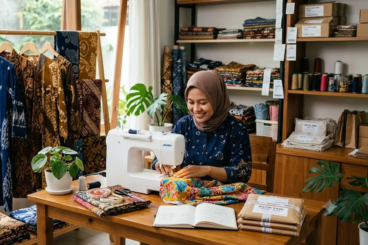 Ide Bisnis Ibu Rumah Tangga yang Mudah Dimulai dan Cepat Berkembang/AI Generated