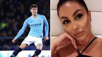 Manchester City, John Stones menjalin hubungan dengan ibu satu anak, Olivia Naylor. (Foto: Istimewa)