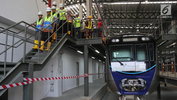Beroperasi di 2019, Harga Tiket MRT Jakarta Rp 8.500 per 