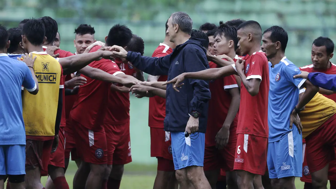 Latihan Arema FC
