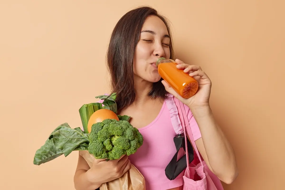 minum jus diet sehat bahagia