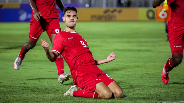 Foto: Sempat Buntu di Babak Pertama, Timnas Indonesia U-20 Pesta Gol atas Maladewa di Kualifikasi Piala Asia U-20 2025