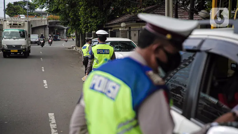 FOTO: Polda Metro Jaya Gelar Operasi Zebra Jaya 2021