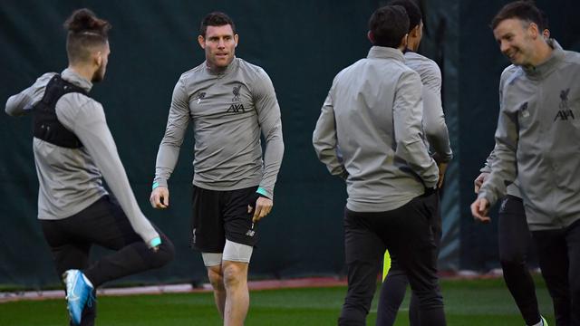 Lihat Latihan Pemain Liverpool Jelang Lawan KRC Genk