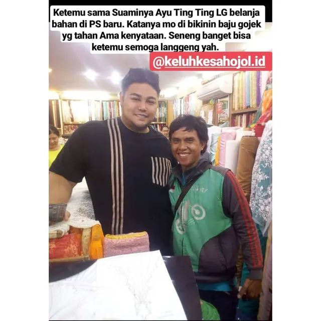 Potret Driver Ojek Online Dapat Orderan Dari Pelawak