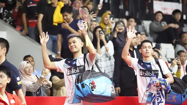 6 Potret Fajar Alfian/Rian Ardianto, Sempat Disebut Tunggal Putra Oleh Menpora